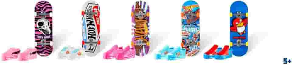 Hot Wheels Skate Veículo de Brinquedo Skateboard com Tênis Variado para crianças a partir de 5 anos