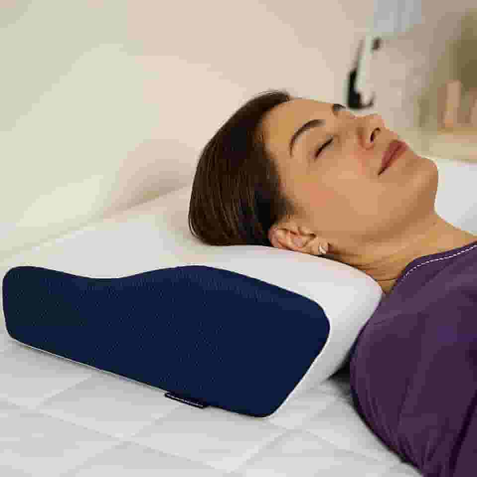 Travesseiro Almofada Ergonômico Magnético - Sonopillow - Cervical Original®, Derila Ergo i wanna pillow to sleep. O Melhor para Dor no Pescoço e na Coluna. inteligente anti ronco e apneia