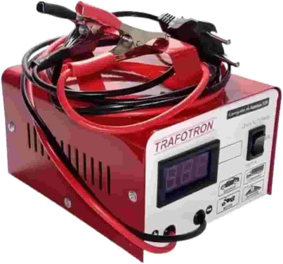 Carregador de Bateria 12v CV5 5AH Flutuante Com Voltímetro