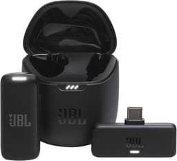 JBL, Microfone Sem Fio, Quantum Stream Wireless, Lapela, USB-C - Preto