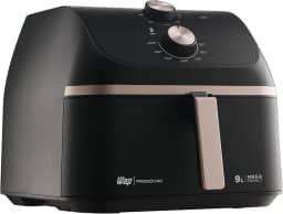 WAP Fritadeira Air Fryer MEGA FAMILY 9 Litros com Cesto Amplo e Circulação de Ar 360°, Timer Sonoro 1900W 127V