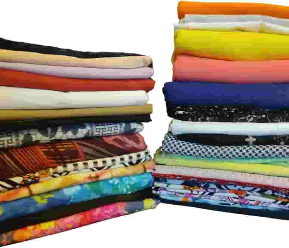 Retalhos De Tecido Para Artesanato Acima De 80cm 1kg - Para Costura, Artesanato, Roupas de Bonecas, Lenços, Apliques, Chaveiros