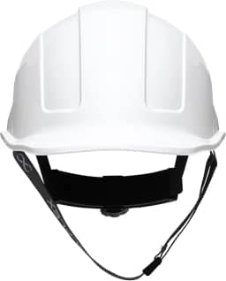 Capacete Steelflex Turtle Branco com Aba Frontal, Suspensão, Catraca e Jugular CA35983