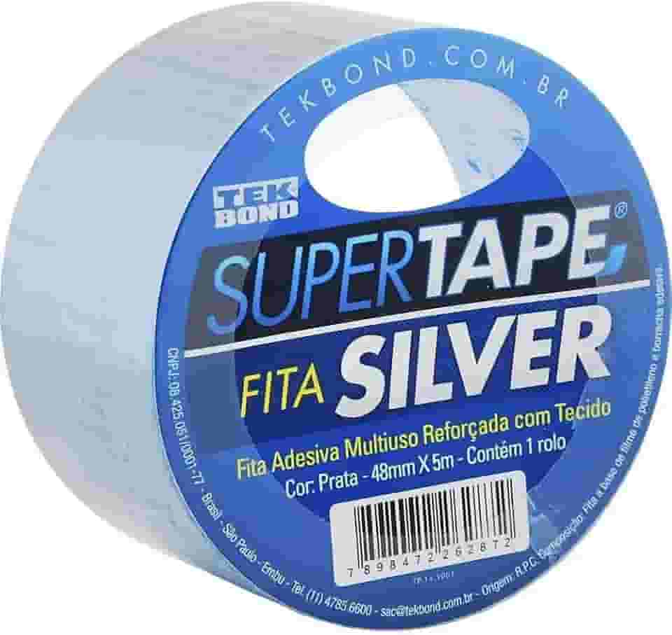 Fita Silver Tekbond prata 48mmx5m