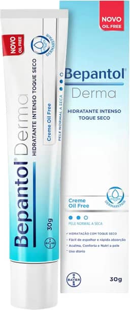 Bepantol Derma Toque Seco 30g, Hidratante Facial Pele Oleosa