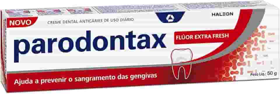 Paradontax Creme Dental Para Prevenção de Sangramento das Gengivas, Extra Fresh, Com Flúor, 50g