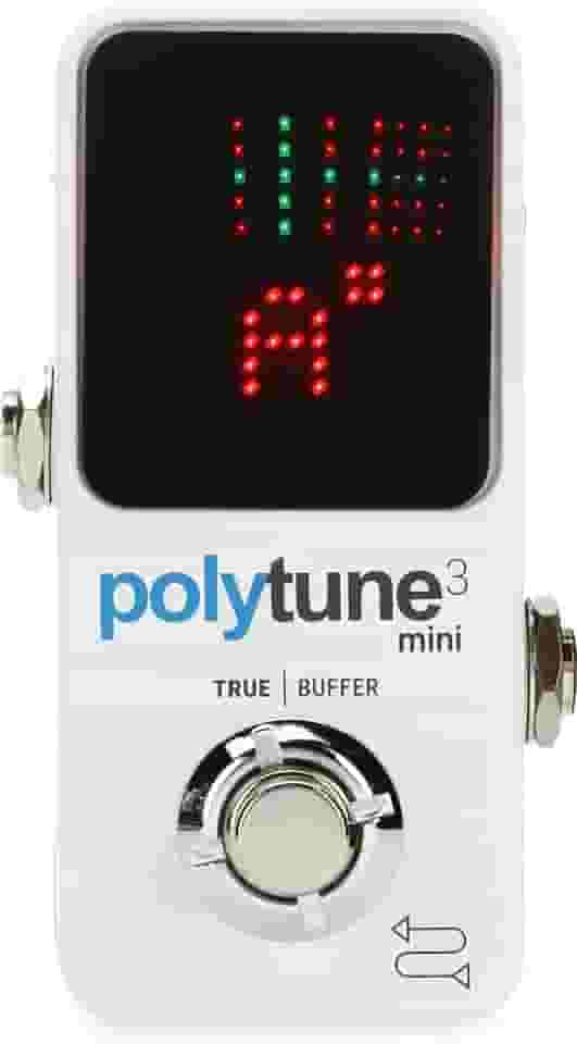 Pedal Tc Electronic Afinador Com Buffer Polytune 3 Mini
