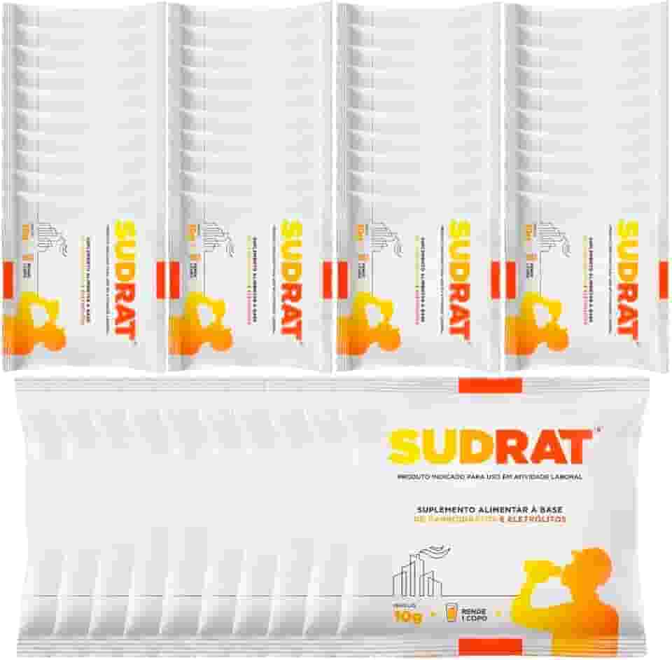 Kit 50x Sudrat Isotonico Repositor Energia Combo 10g Cada - Sudrat (10g, MORANGO)