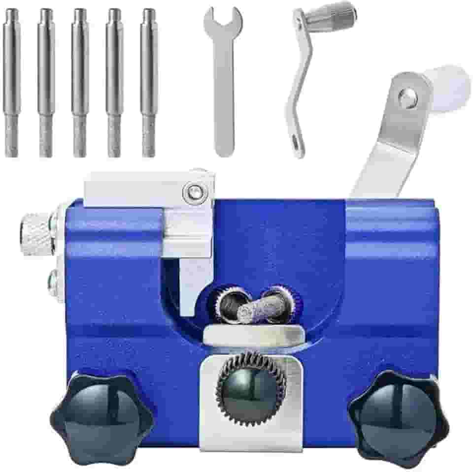 Afiador de Corrente de Motosserra, Kit com 5 Limas e Ferramentas