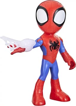 Marvel Boneco Spidey, Spidey e Seus Amigos Espetaculares, Boneco articulado Homem Aranha com 22,5 cm, Brinquedos de Natal para crianças a partir de 3 Anos