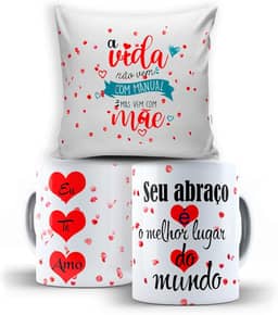 Presente para Maes Almofada + Caneca 2
