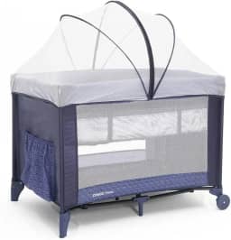 Cosco Kids, Berço Nanny, 0 a 18kg, Azul Rajado