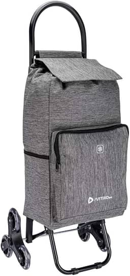Carrinho Compras Feira e Carga Térmico Artiko Go Sobe Escada 40kg