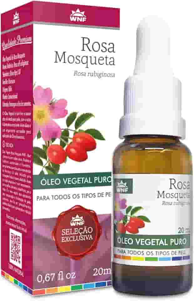 Óleo Vegetal Rosa Mosqueta - 20ml - WNF - 100% Puro - Exclusivo