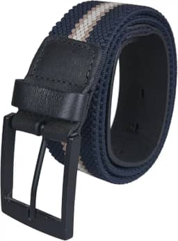 Cinto Masculino Esportivo Elástico Com Ponteira Couro Resistente