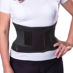 Kestal Cinta Modeladora compressão anatômica abdominal Preto, M