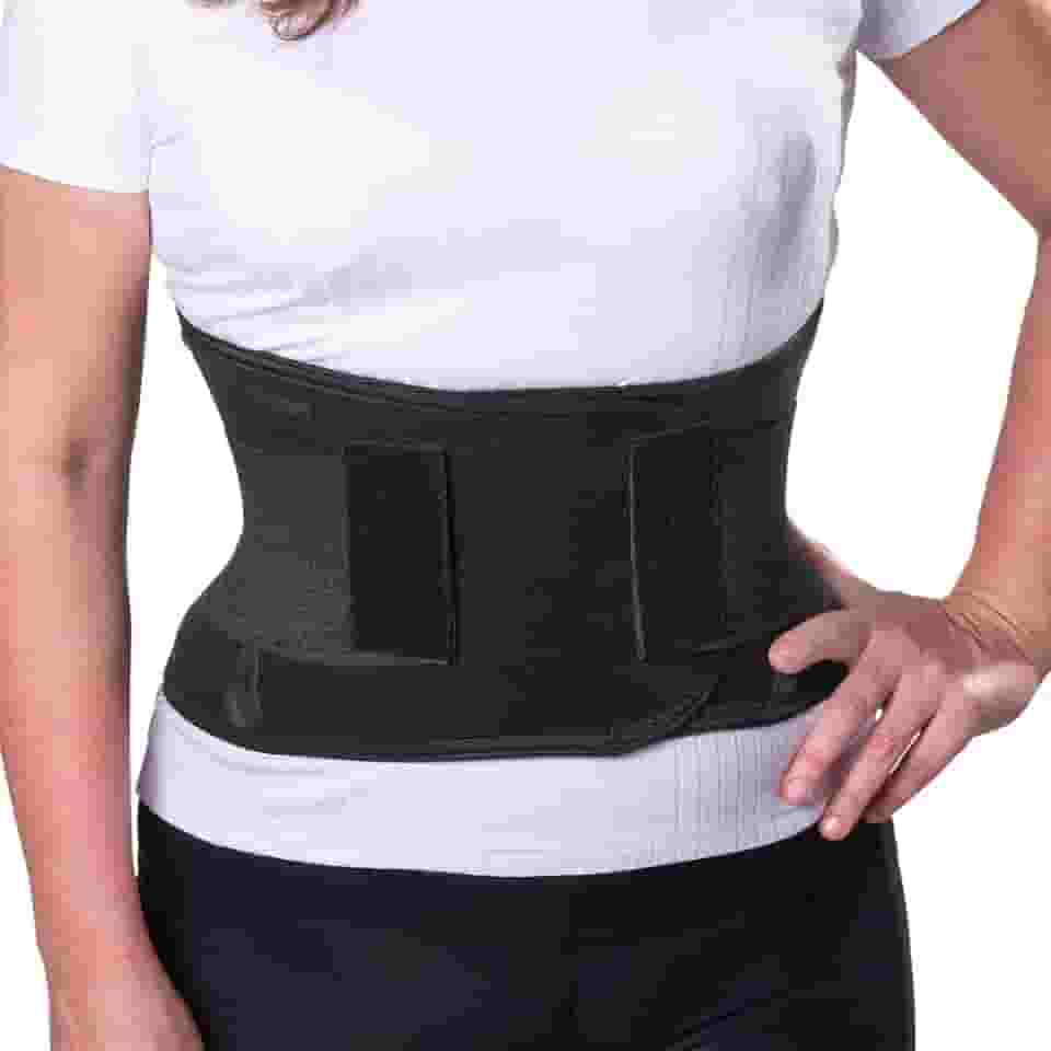 Kestal Cinta Modeladora compressão anatômica abdominal Preto, M