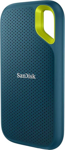 SanDisk SSD portátil extremo de 1 TB - até 1050 MB/s, USB-C, USB 3.2 geração 2, resistência IP65 à água e poeira, firmware atualizado, Monterey - Unidade de estado sólido externa - SDSSDE61-1T00-G25M