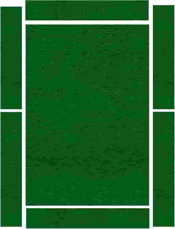 Pano Para Mesa De Bilhar De Até 2,40x1,40 - Pedra E Tabelas Cor:Verde