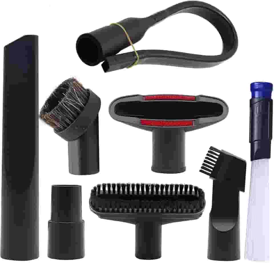 Alrens Kit de pincéis de acessórios para aspirador de pó de 3,15 cm e 4 cm, conjunto de 8
