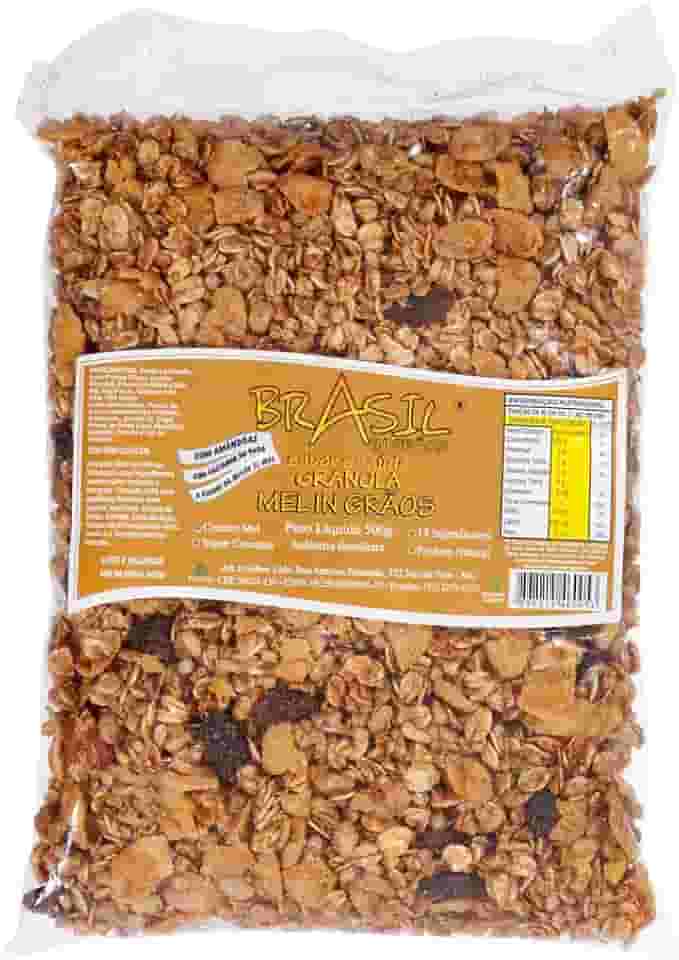 Granola Sabor Mel Brasil In Grãos 500g
