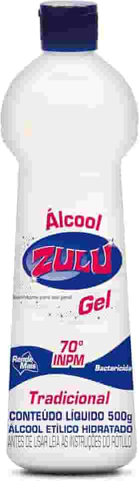 Zulu Álcool Gel Tradicional 500G