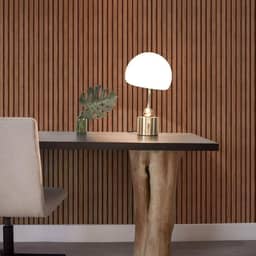 Papel De Parede Autocolante Adesivo Lavavel 3d (Madeira Ripado Louro Freijo)