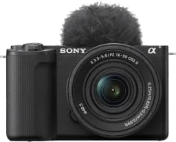 Sony Alpha ZV-E10 II K | Câmera de vídeo com lente intercambiável sem espelho APS-C com kit de zoom de potência de 16-50 mm f/3,5-5,6
