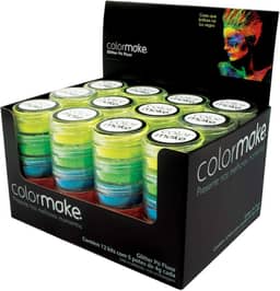 Glitter Po Iridescente Kit 5 Cores, Colormake