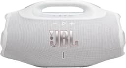 JBL, Caixa de Som, Boombox 4, Bluetooth, Som JBL Pro, AI Sound Boost, Graves Personalizáveis, Bateria de até 34h, IP68, Áudio Lossless – Branca