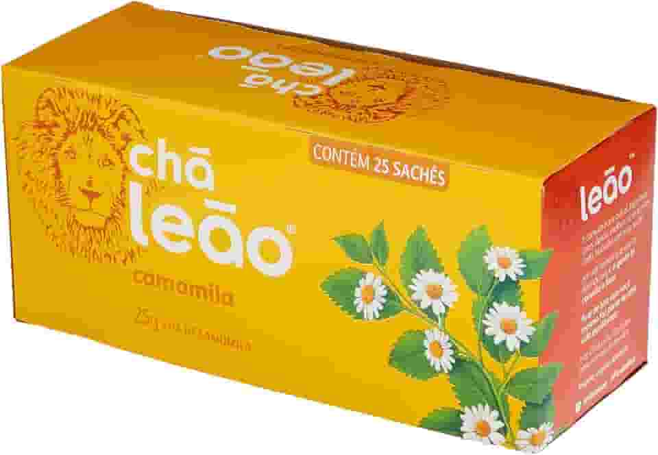 Leão Chá De Camomila Fuze Com 25 Saquinhos