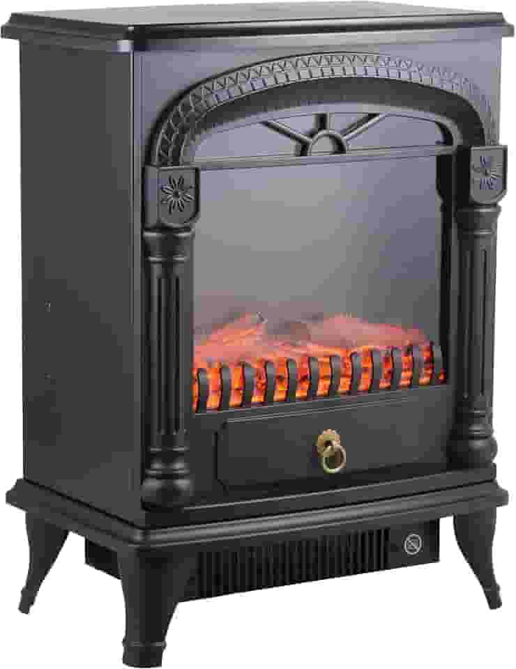 Aquecedor de lareira Comfort Zone elétrico "estilo de fogão"