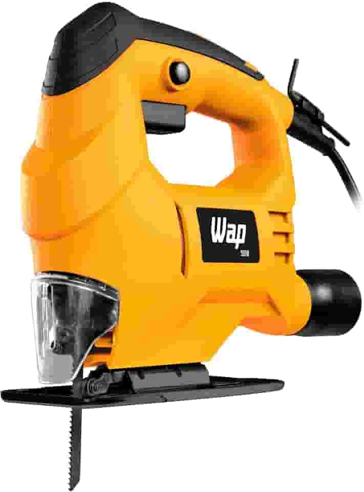 WAP Serra Tico Tico ESTT 550 Ferramenta para Cortar Madeira Aço e Polímeros, com Bocal de Aspiração 550W 127V