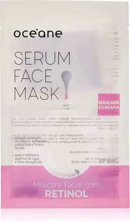 Océane Máscara Facial com Retinol - Serum Face Mask 20ml