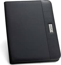 Pasta Executiva Congresso A4 Edge com Ziper TopGet (Preto)