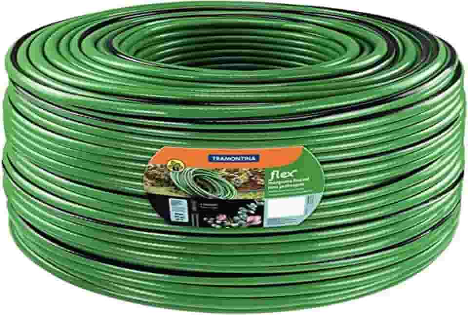 Mangueira Tramontina Pvc S/Esguicho Flex Especial 50m Verde e Preta