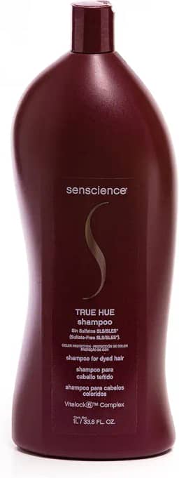 Shampoo True Hue 1L, Senscience - NOVA EMBALAGEM - Tradicional (1000ml) vermelho
