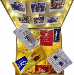 Kit Personalizado para Namorados - Presente Criativo e Exclusivo com Fotos e Itens Únicos