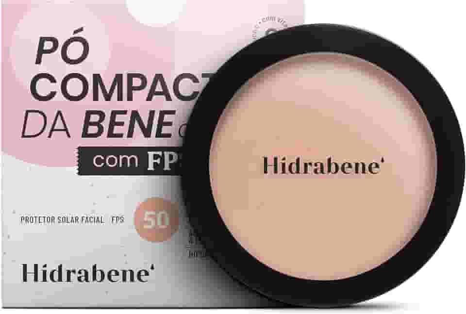 Hidrabene Protetor Solar em Pó FPS50 Claro 10g