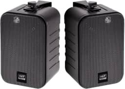 Par de Caixa Acustica Som Musica Ambiente Com Suporte 50w Mxk-25