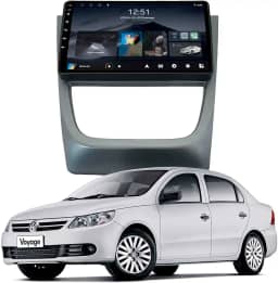 Multimídia Adak 9P G5 Gol Saveiro Voyage 2009 a 2013 2+64GB Quadcore Carplay Android Auto Gps