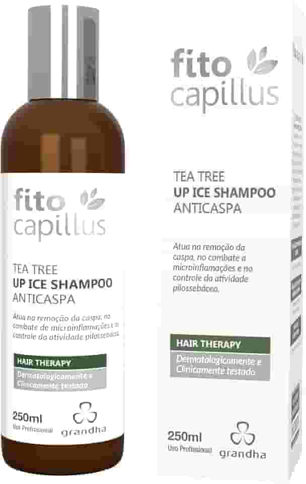Shampoo Grandha Fito Capillus Tea Tree Up Ice Anticaspa 250