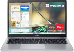 Acer Laptop fino Aspire 3 A315-24P-R2SC | Tela IPS Full HD de 15,6" | Processador AMD Ryzen 5 7520U Quad-Core | Gráficos AMD Radeon | 8GB LPDDR5 | SSD NVMe de 256 GB | Wi-Fi 5 | Windows 11 Home