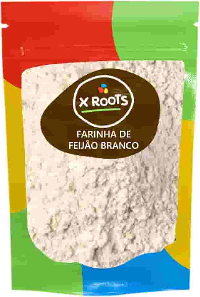 Farinha de Feijao Branco 100% Pura 500gr - X Roots