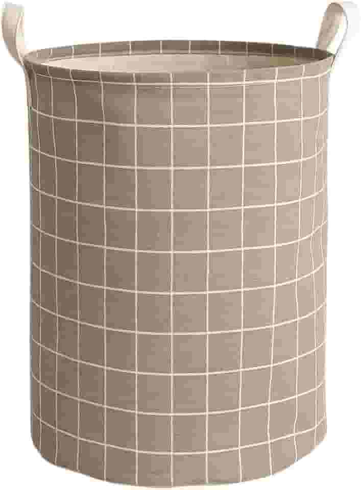 Cesto Organizador Roupa Suja Dobrável Multiuso 20l (Cinza)