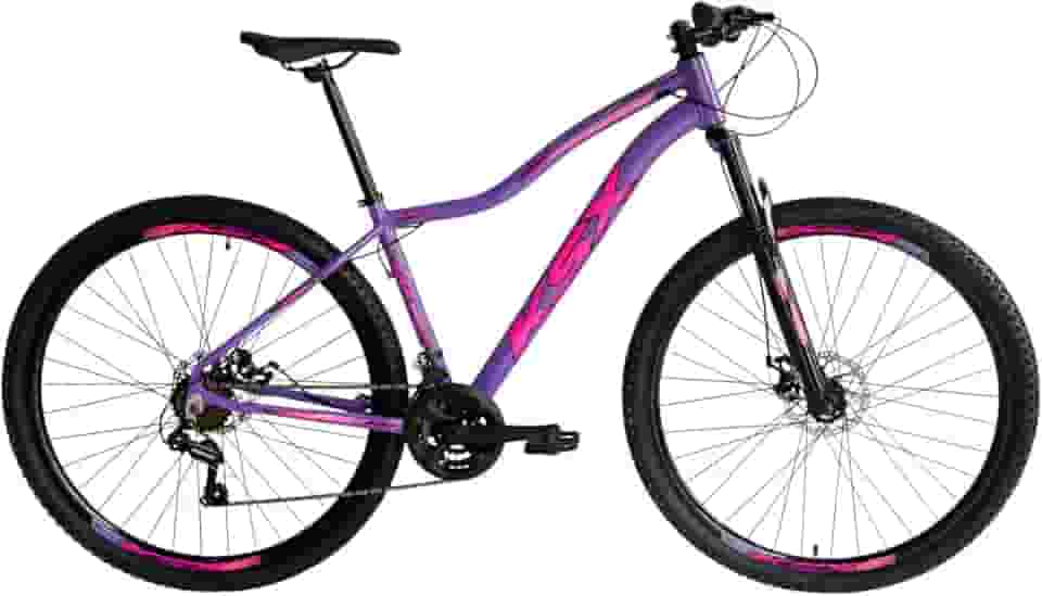 Bicicleta Bike Aro 29 MTB Aluminio KSX SD7 24V Marchas Index Cabeamento Interno Feminina