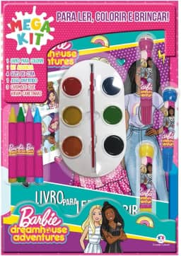 Barbie - Ler, colorir e brincar