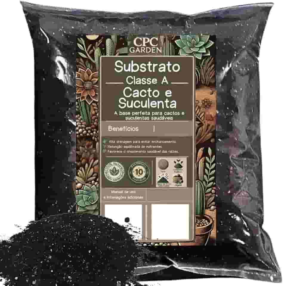Substratos Classe A CPC Garden Cacto e Suculenta (10 Litros)