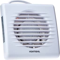 Microventilador/Exaustor para Banheiro, Branco, 100mm, 127v, Ventisol