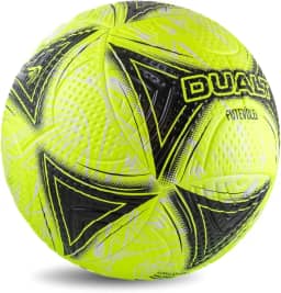 Bola Futevôlei Dualt Amarela Costurada Oficial Praia Areia Tamanho 5 Oficial Durável Resistente Profissional Altinha Futmesa Jogo Impermeável